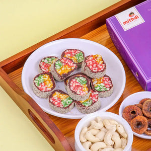 Anjir Kasturi Patra — traditional Indian sweets from Mithdi, sugar free sweets India delivered pan-India
