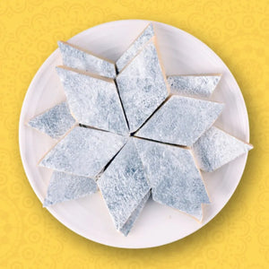 Kaju Katli online India — traditional Indian sweet made with premium cashews | Mithdi Surat