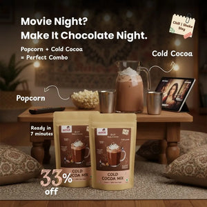 Mithdi Sweets Surat Cold Cocoa Mix movie night offer with 33 percent discount – buy sweets online India from best sweet shop Mota Varachha with sweets delivery in Surat