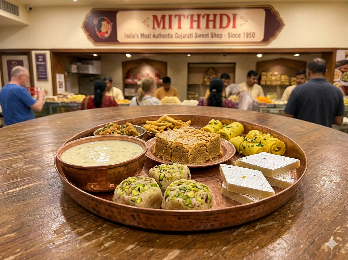 Mithdi Review: India's Most Authentic Gujarati Sweet Shop