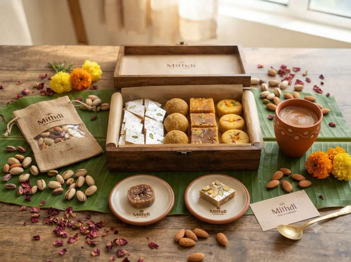 Sweets Delivery in Chandigarh | Order Gujarati Mithai - Mithdi