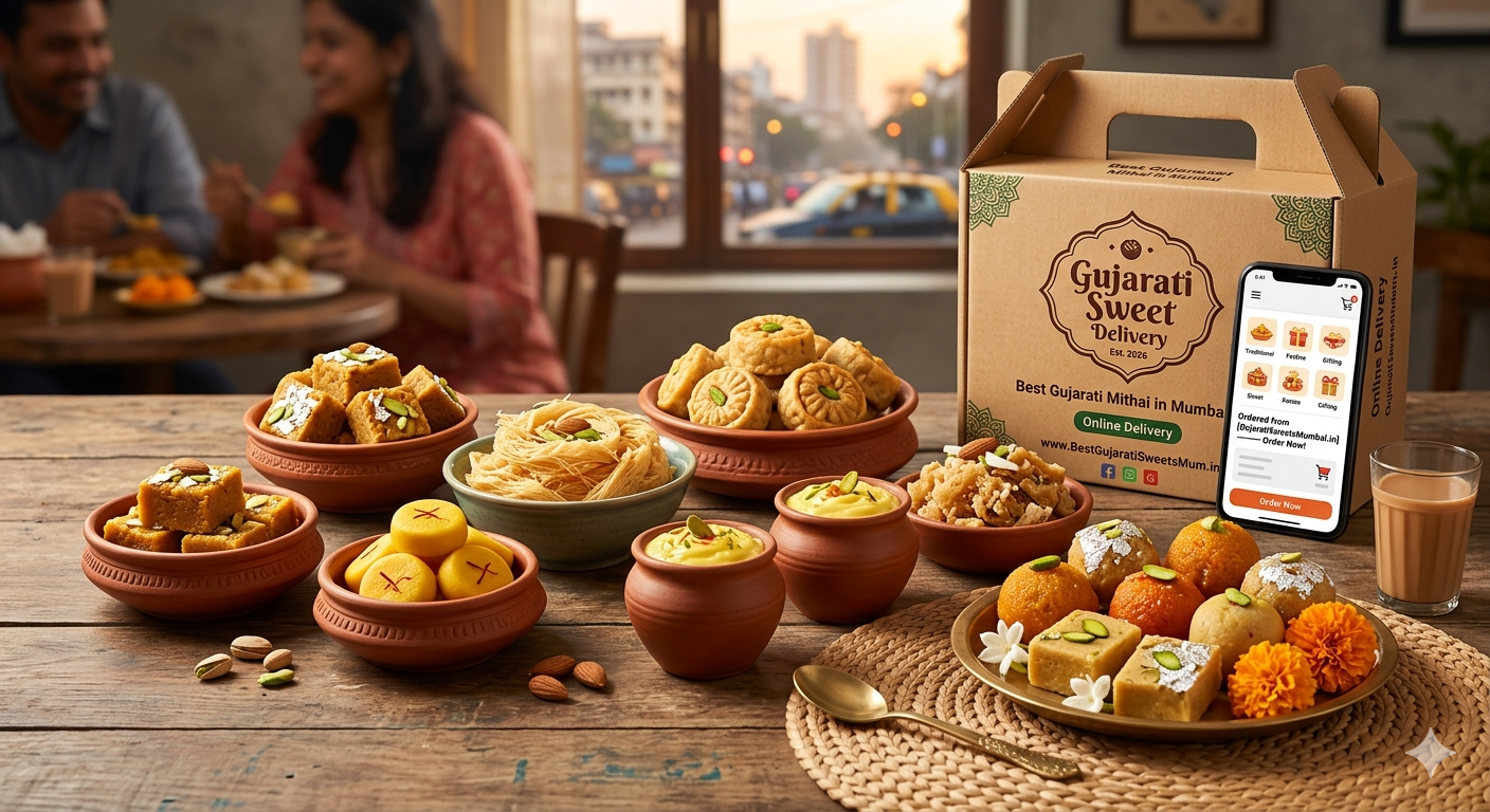 Gujarati Mithai in Mumbai: Best Places to Order Online 2026