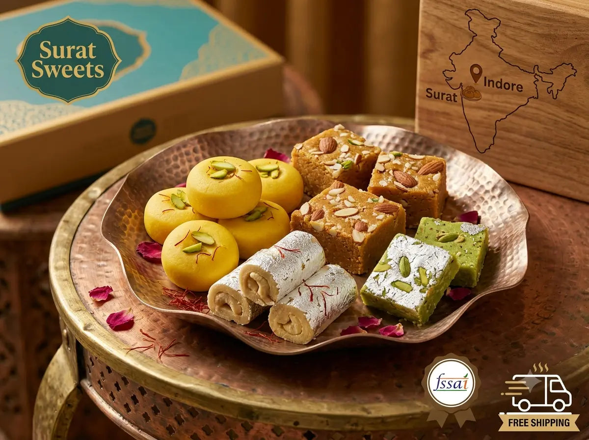 weets Delivery in Indore | Order Gujarati Mithai Online - Mithdi