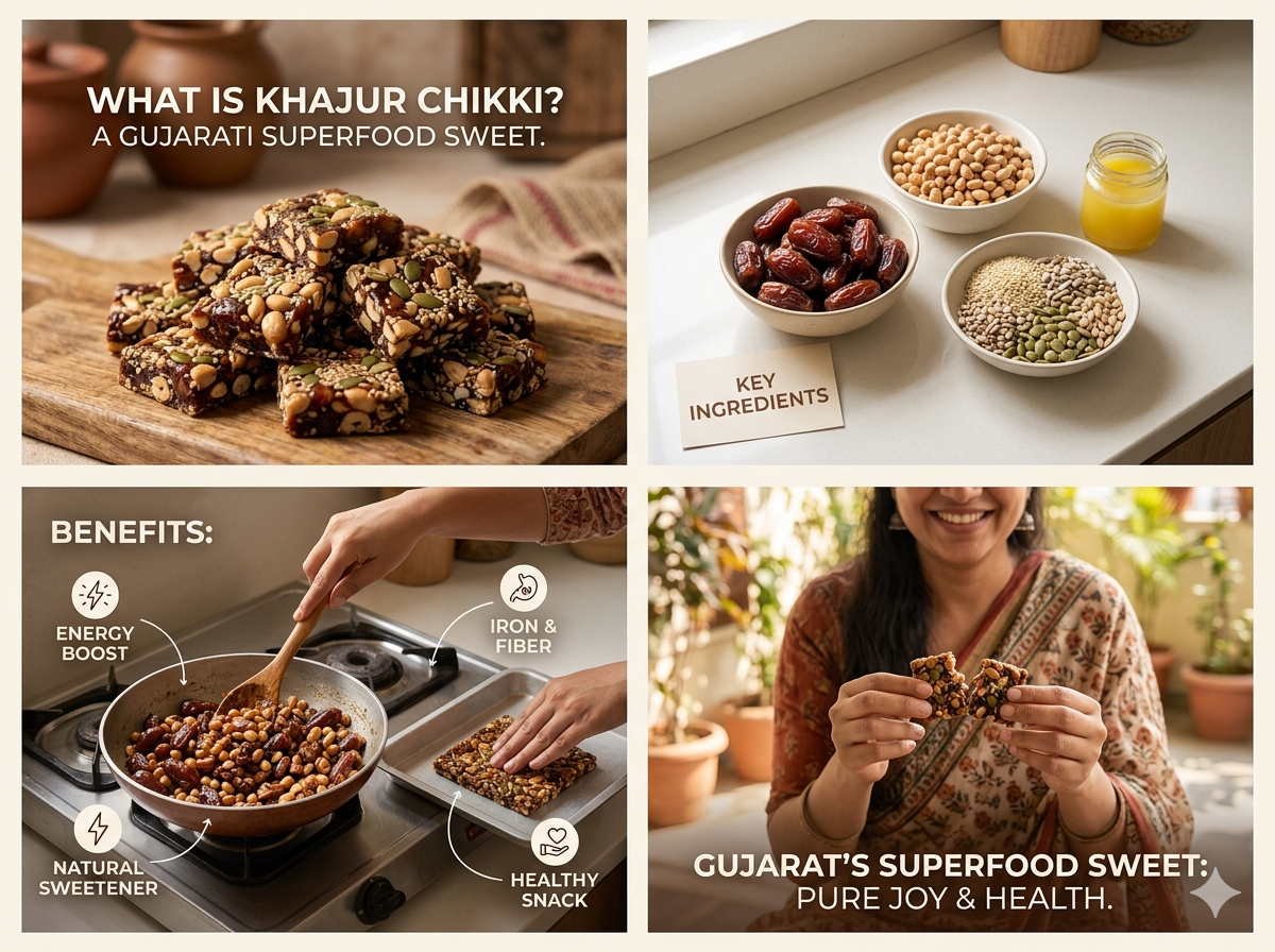 Khajur Chikki Benefits, Ingredients & Gujarati Superfood