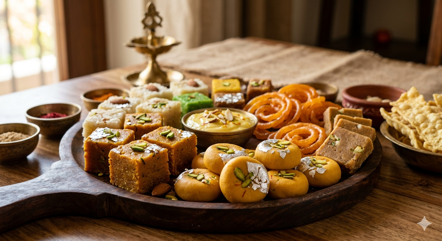 Best Indian Sweets in Delhi — Gujarati Mithai Delivered