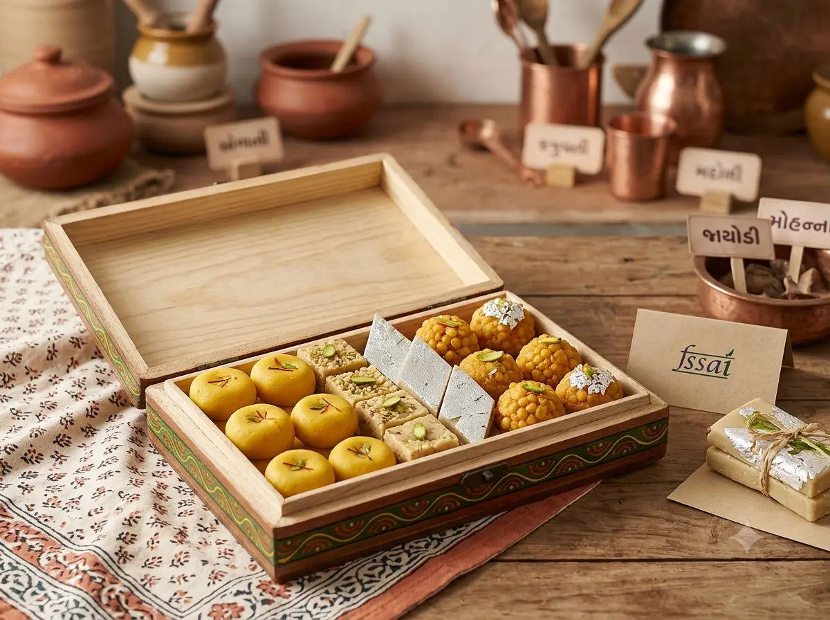 Fast and fresh Gujarati sweets delivery