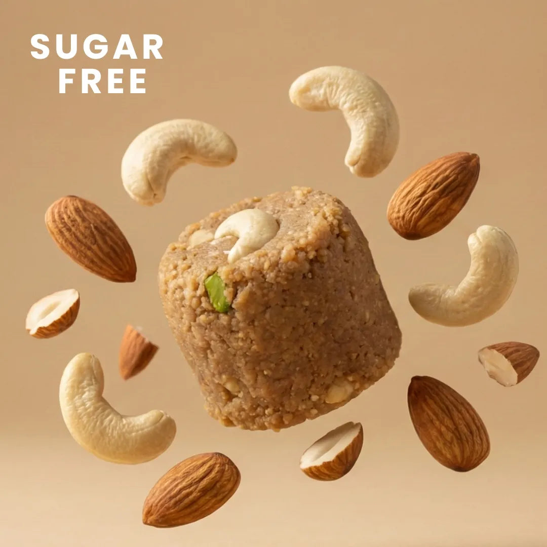 Sugar Free Adadiya Pak — healthy Indian sweet, no added sugar, buy adadiya pak online | Mithdi