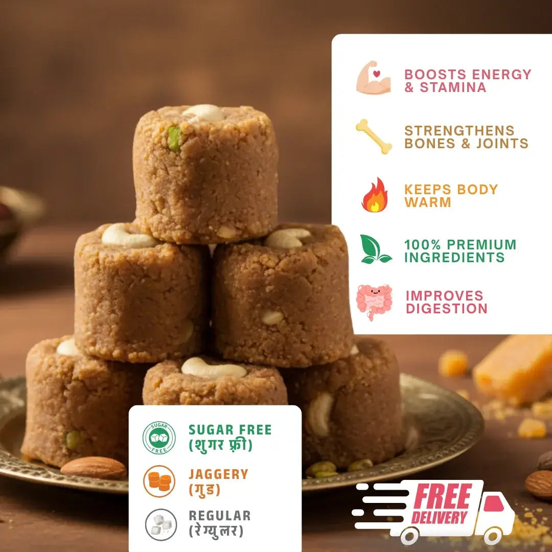 Sugar Free Adadiya Pak — healthy Indian sweet, no added sugar, buy adadiya pak online | Mithdi